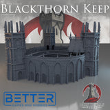 Blackthorn Keep, Combat Arena - 28, 15 and 10mm Scale for Fantasy, Dark Elven terrain RPG