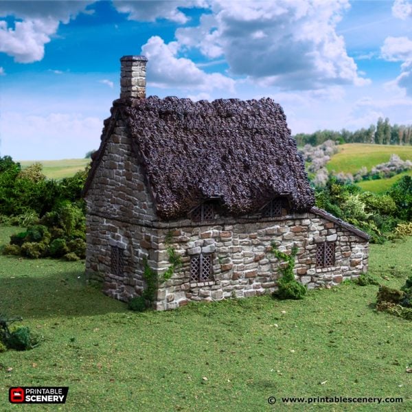 Crow Cottage - (28, 15, or 10mm scale) - King and Country