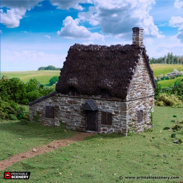 Crow Cottage - (28, 15, or 10mm scale) - King and Country