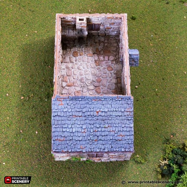 Crow Cottage - (28, 15, or 10mm scale) - King and Country