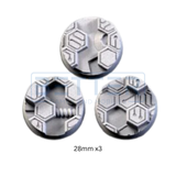 Cyber Hex - Themed Bases and Toppers for sci-fi & fantasy wargaming