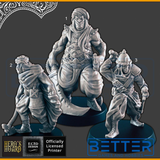 Desert Bandits - 28mm scale 3d printed miniatures for fantasy wargaming RPG