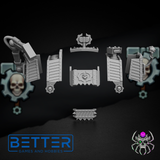 Ancient Dread Armour. Metal warriors - Conversion parts for sci-fi wargaming