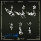 Relics - Eternal Pilgrims Conversion parts for sci-fi wargaming miniatures