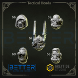 Tactical Heads - Eternal Pilgrim for 2nd Born Marines