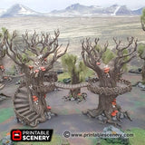 Treetop Walkway - (28, 15 or 10mm scale) - Wood Elven
