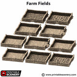 Farm Fields - (28, 15, or 10mm scale) - King and Country