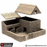 Farm Pig Pen - (28, 15, or 10mm scale) - King and Country