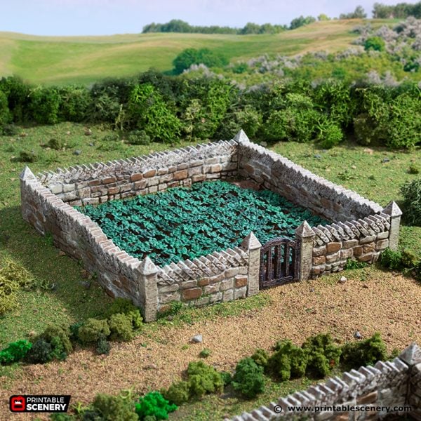 Farm Fields - (28, 15, or 10mm scale) - King and Country