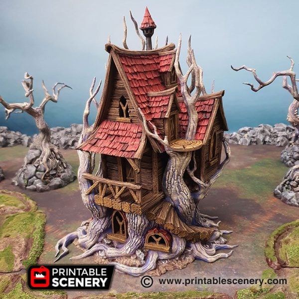 Feywild Bower - (32,28 or 15mm scale) - Shadowfey Wilds