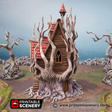 Feywild Bower - (32,28 or 15mm scale) - Shadowfey Wilds
