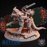 Dragons. Flame Lizards - Dragon Riders, Conversion parts for sci-fi wargaming, 2nd born marine