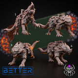 Dragons. Flame Lizards - Dragon Riders, Conversion parts for sci-fi wargaming, 2nd born marine
