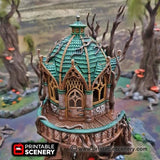 Gloomwood Treehouse - (28, 15 or 10mm scale) - Wood Elven