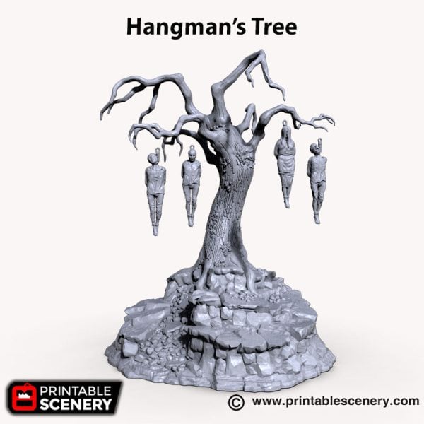 Hangman's Tree - (32,28 or 15mm scale) - Shadowfey Wilds