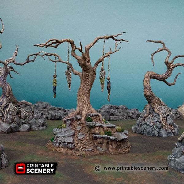 Hangman's Tree - (32,28 or 15mm scale) - Shadowfey Wilds
