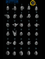 Heads - Primal Hounds for 2nd Born marines