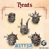 Heads - Crimson Lords - 2nd Born Marines