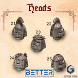 Heads - Crimson Lords - 2nd Born Marines