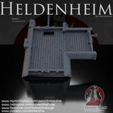 Heldenheim - Building 3. 32, 28, 15 & 10mm scale for Fantasy terrain, RPG