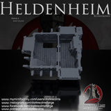 Heldenheim - Building 4. 32, 28, 15 & 10mm scale for Fantasy terrain, RPG