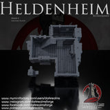 Heldenheim - Building 4. 32, 28, 15 & 10mm scale for Fantasy terrain, RPG