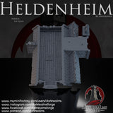 Heldenheim - Building 4. 32, 28, 15 & 10mm scale for Fantasy terrain, RPG