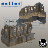 Imperial Gothic - Foldable, G-W competitive tabletop terrain