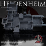 Heldenheim - Pilgrim Inn. 32, 28, 15 & 10mm scale for Fantasy terrain, RPG