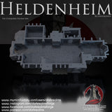 Heldenheim - Pilgrim Inn. 32, 28, 15 & 10mm scale for Fantasy terrain, RPG