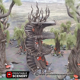Ithillian Skyport - (28, 15 or 10mm scale) - Wood Elven