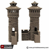 Kings Round Tower - (28, 15 or 10mm scale) - King and Country