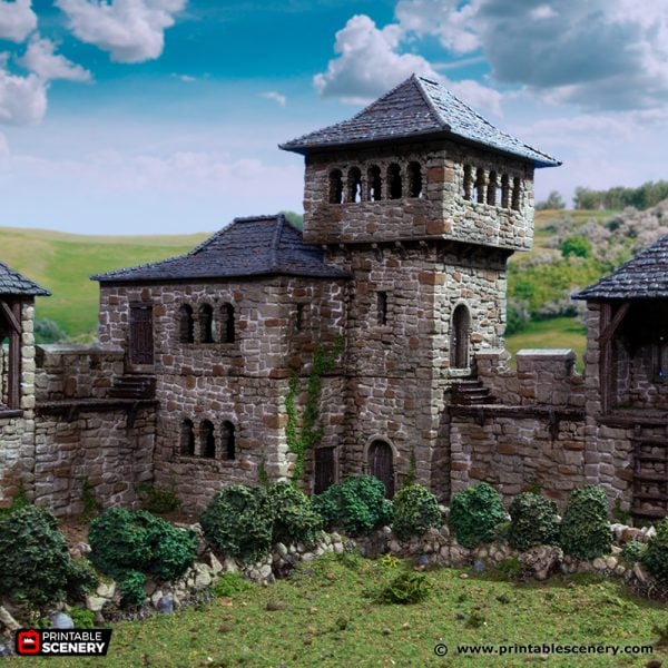 Kings Quarters - (28, 15 or 10mm scale) - King and Country