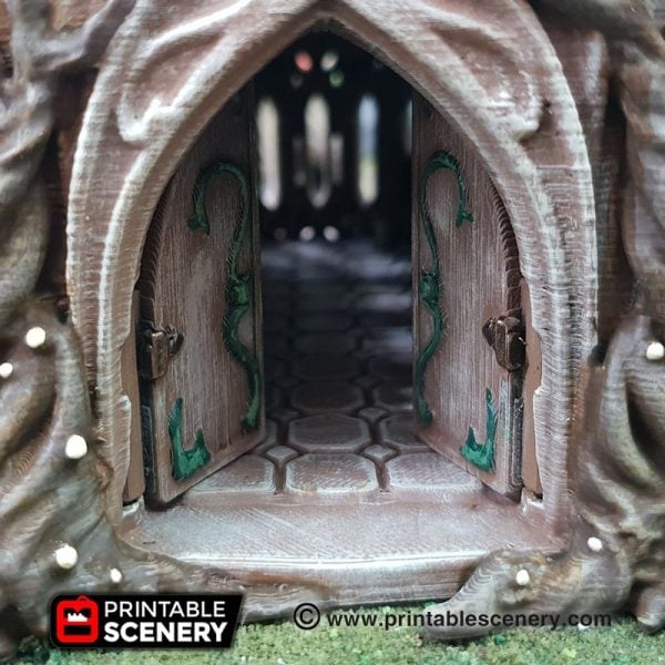 The Living Hall - (28, 15 or 10mm scale) - Wood Elven