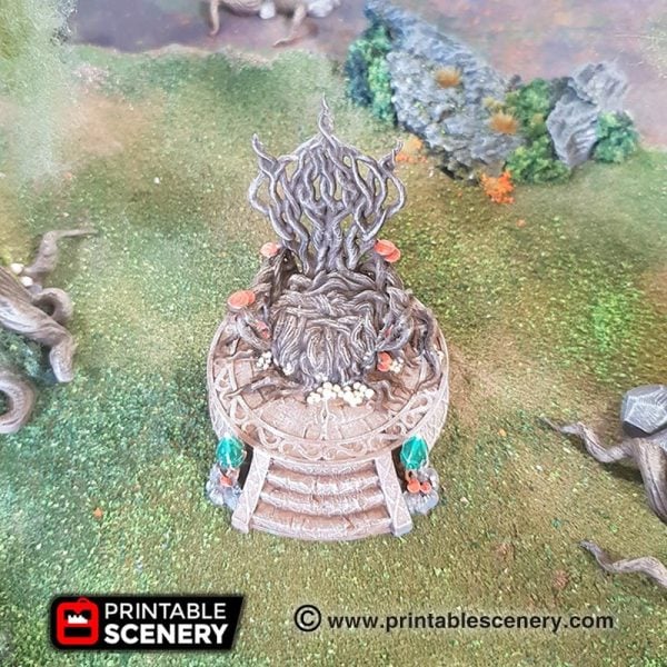 Living Throne - (28, 15 or 10mm scale) - Wood Elven