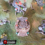 Living Throne - (28, 15 or 10mm scale) - Wood Elven