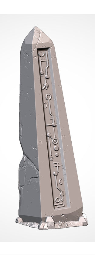 Xenos Monoliths (32, 28, 15 & 10mm Scale) Sci-fi tabletop wargaming terrain