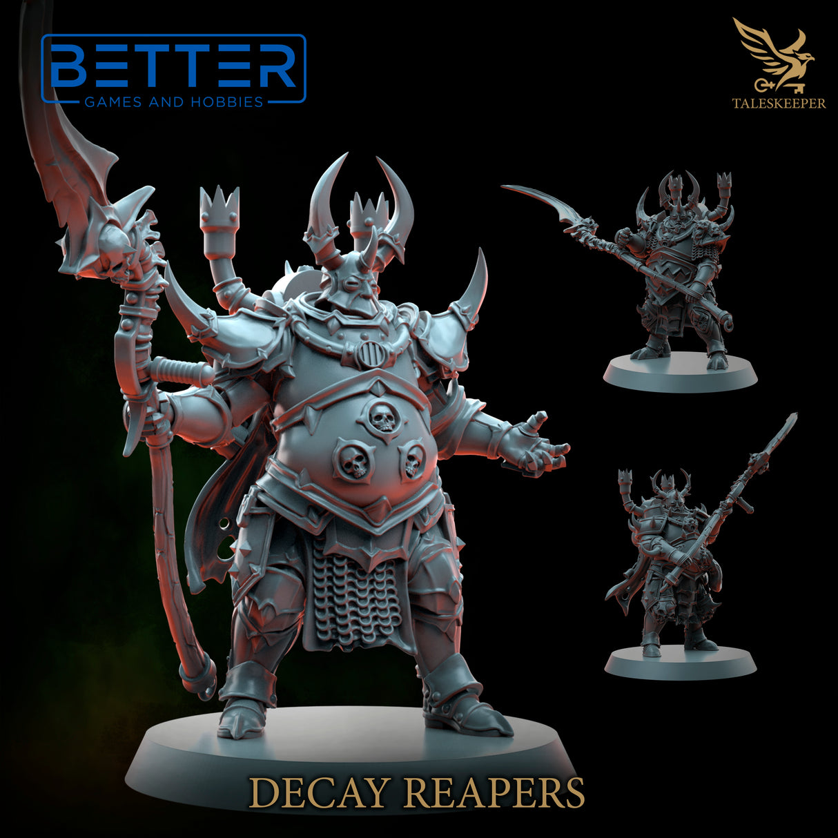 Decay Reapers - 28mm scale miniatures for Sci-Fi and Fantasy Wargaming