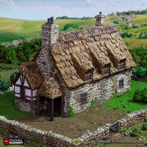 Country Manor - (28, 15, 10mm scale) - King and Country