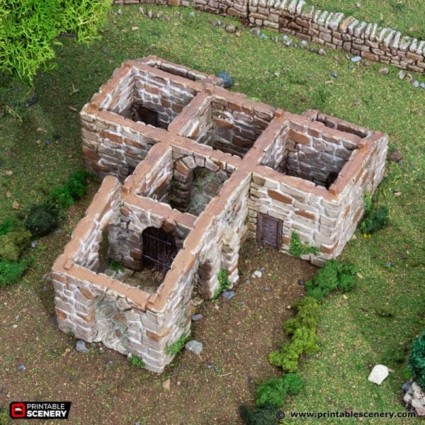 French Mausoleum - (28, 15 or 10mm scale) - King and Country