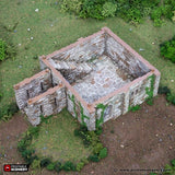 Norman Square Keep - (28, 15 or 10mm scale) - King and Country