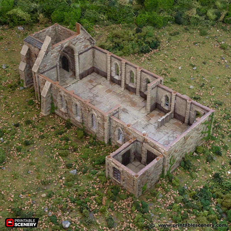 Norman Church - (28, 15, or 10mm scale) - King and Country