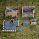Norman Stone Keep - (28, 15 or 10mm scale) - King and Country