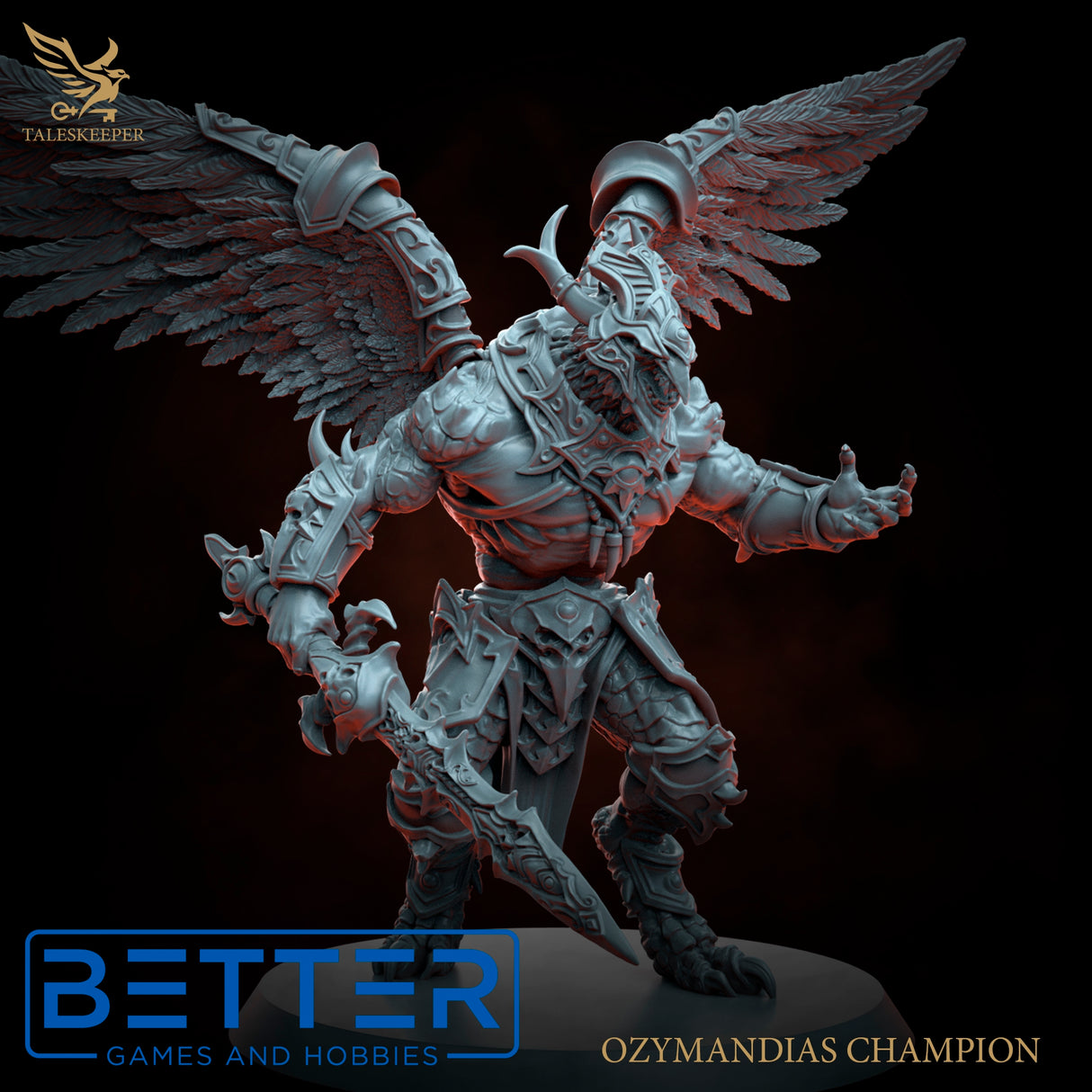 Ozymandias's Champion - 28mm scale miniature for Sci-Fi and Fantasy Wargaming