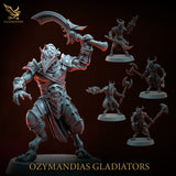 Ozymandias Gladiators - 28mm scale miniature for Sci-Fi and Fantasy Wargaming