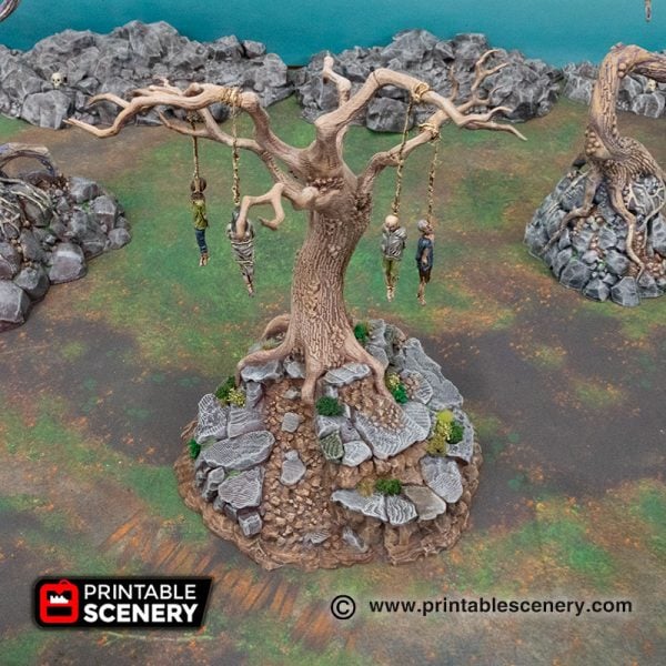 Hangman's Tree - (32,28 or 15mm scale) - Shadowfey Wilds