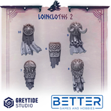 Loincloths - Primal Hounds Conversion parts for sci-fi wargaming miniatures