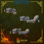 Plasma Pistols - Anvil Wardens for 2nd Born Marines