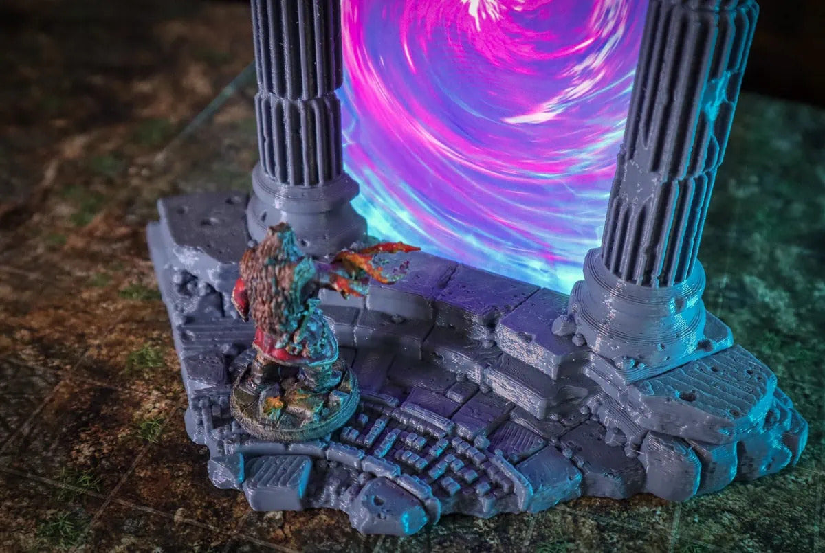 Phone Portal - Shattered Tholos for Fantasy Tabletop Roleplaying Games