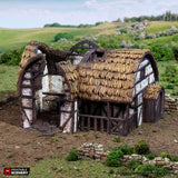 Ruined Country Stables - (28, 15, or 10mm scale) - King and Country